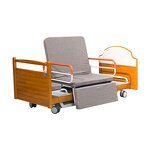 Nursing Bed Manufacturer - Luxury Wooden Home Care Hospital Electric Multifunctional Rotating for Disable