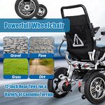 Electric Wheelchair Manufacturer - Luxury Reclining 500W Motor Smart Controller Portable for Disabled