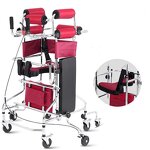 Walking Aids Manufacturer - Folding Steel Frame Walkers Medical for Adult Disabled Rehabilitation