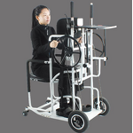 Walking Stand Manufacturer - Aluminium Alloy Rehabilitation Assisted Widened Chassis Adjustable