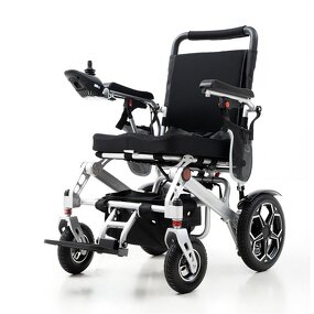 Electric Wheelchair Manufacturer - Factory Wholesale Portable Compact Folding for Take on Plane