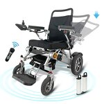 Electric Wheelchair Manufacturer - Folding Portable Aluminum Alloy Remote Control Reclining for Disabled