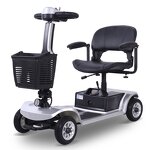 Electric Scooter Manufacturer - Multi-Functional Elderly 4 Wheels Folding 12A Lead-Acid Battery 360° Turning