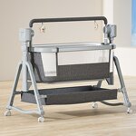 Baby Cradle Manufacturer - Multifunctional Electric Rocking Bed Newborn Smart Soother Bedside Bassinet