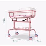 Baby Crib Manufacturer - Newborn Bassinet for Hospital and Maternity Hotels Plastic Portable