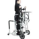 Walking Stand Manufacturer - Aluminium Alloy Rehabilitation Assisted Widened Chassis Adjustable