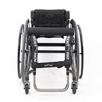 Wheelchair Manufacturer - Carbon Fiber Sports with Side Guards Quick Release Backrest Foldable Footrest