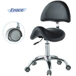 Salon Stool Manufacturer - Durable Adjustable Beauty Chair With Wheels Clinic Furniture