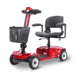 Mobility Scooter Manufacturer - Aluminum Alloy Elderly Lightweight Portable Folding Travel 4 Wheels