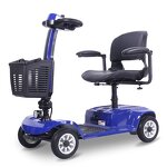 Mobility Scooter Manufacturer - Aluminum Alloy Elderly Lightweight Portable Folding Travel 4 Wheels