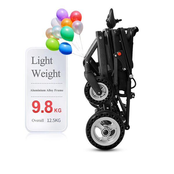 Electric Wheelchair Manufacturer - 9.8Kg 6A Lithium Battery Portable Foldable Aluminum Alloy for Disabled
