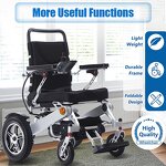 Electric Wheelchair Manufacturer - Fully Automatic Intelligent Folding with Remote Control Smart