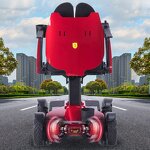 Electric Wheelchair Manufacturer - Luxury Comfortable Backrest Smart Foldable Mobility Lift with 8A Battery