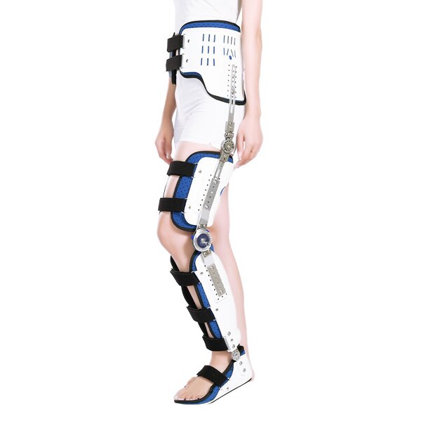 Brace Manufacturer - Manufacturer Customized Hip Knee Ankle Foot Joint Fixation Professional Medical Leg Hinged