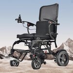 Electric Wheelchair Manufacturer - High Quality Carbon Fiber Automatic Smart Remote Control Lightweight Folding