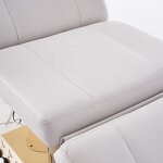 Facial Bed Manufacturer - Beauty Salon 4 Motors Electric Eyelashes Extension Gold Base Massage Tables