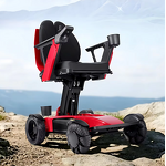 Electric Wheelchair Manufacturer - Luxury Comfortable Backrest Smart Foldable Mobility Lift with 8A Battery