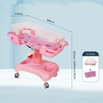 Baby Crib Manufacturer - Newborn Bassinet for Hospital and Maternity Hotels Plastic Portable