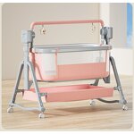 Baby Cradle Manufacturer - Multifunctional Electric Rocking Bed Newborn Smart Soother Bedside Bassinet