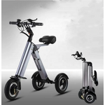 Mobility Scooter Manufacturer - Ultra-light Lightweight Folding Portable Aluminum Alloy Small 3 Wheels
