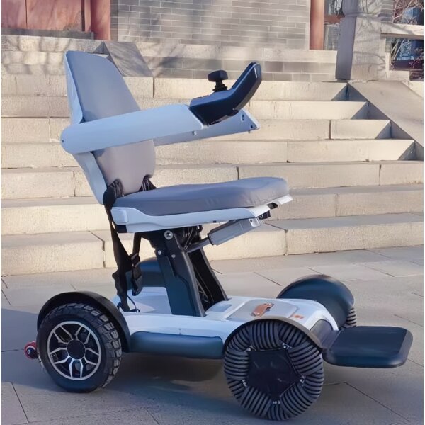 Electric Wheelchair Manufacturer - Luxury Smart Remote Control All Terrain Portable Folding for Elderly