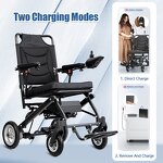 Electric Wheelchair Manufacturer - 9.8Kg 6A Lithium Battery Portable Foldable Aluminum Alloy for Disabled