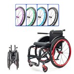 Wheelchair Manufacturer - New Sports Designed for Speed and Stability Portable Lightweight