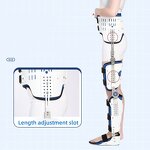Brace Manufacturer - Manufacturer Customized Hip Knee Ankle Foot Joint Fixation Professional Medical Leg Hinged