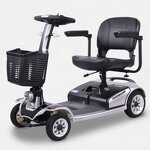 Mobility Scooter Manufacturer - Hot Sell Wholesale Easy Folding Detachable Portable 4 Wheel for Elderly