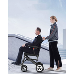 Electric Wheelchair Manufacturer - 9.8 Kg Foldable Aluminum Alloy 6A Lithium Battery for Disabled