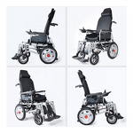 Electric Wheelchair Manufacturer - Multifunctional Adjustable Folding 500W Motor High Back Reclining
