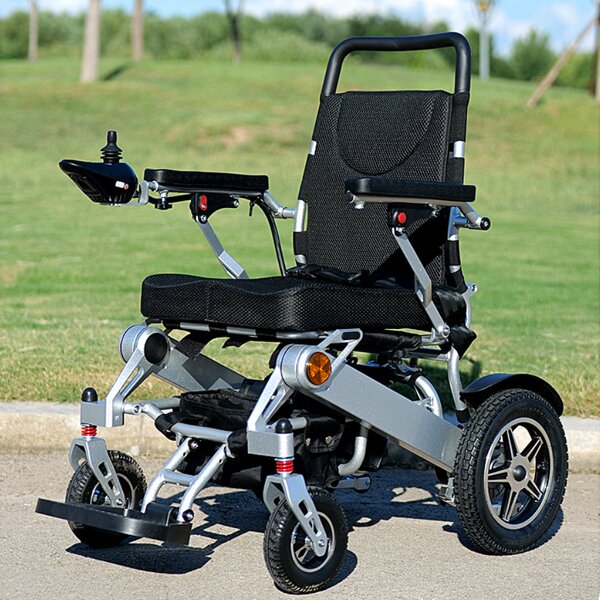 Electric Wheelchair Manufacturer - Factory Wholesale 500W Motor Portable Folding Aluminium Alloy