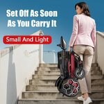 Electric Wheelchair Manufacturer - Powerful 400W Motor 12A Lithium Battery Portable Folding for Plane
