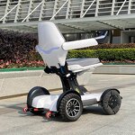 Electric Wheelchair Manufacturer - Luxury Smart Remote Control All Terrain Portable Folding for Elderly