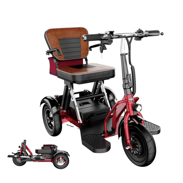 Mobility Scooter Manufacturer - CE Foldable 3 Wheels for Elderly Leisure Electric Tricycle Vehicle