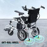 Electric Wheelchair Manufacturer - Cheapest Steel Frame Large Load Weight Folding for Long Range Safe Travel