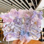 Hair Accessories Manufacturer - Summer Flower Girl Bow Little Girl Cute Hairpin