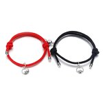 Couple Bracelet Manufacturer - Miss You Magnetic Rope Set Long Distance Charm