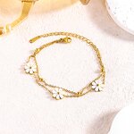 Jewelry Set Manufacturer - Daisy Necklace Bracelet Stud Earrings Flower Women Gift