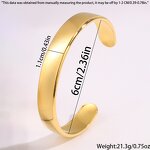 Cuff Bangle Manufacturer - Adjustable Polished Stainless Steel Unisex Hand Made