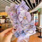 Hair Accessories Manufacturer - Summer Flower Girl Bow Little Girl Cute Hairpin