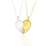 Couple Necklace Manufacturer - 2026 Gold Plated Heart Shape Friendship Choker