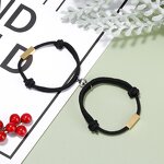 Couple Bracelets Manufacturer - Adjustable Magnetic Touch Love Long Distance Engagement