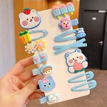 Hair Clips Set Manufacturer - 14pcs Cartoon Rainbow Girls Kids Cute Fancy Accessories