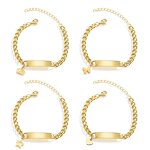 Stainless Steel Bracelet Manufacturer - Personalized Laser Engraving Wholesale Jewelry