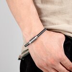 Wire Bracelet Manufacturer - Handmade Woven Stainless Steel Magnetic Clasp