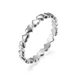 Heart Ring Manufacturer - Vintage Stainless Steel Valentine's Day Gift Women Wholesale