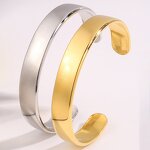 Cuff Bangle Manufacturer - Adjustable Polished Stainless Steel Unisex Hand Made
