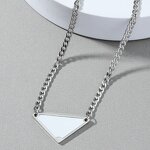 Chokers Necklace Manufacturer - Vintage Black Heart Triangle Geometry Women Men