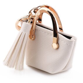 Acrylic Keychain Manufacturer - Mini Zipper Custom Bag Fashion Jewelry